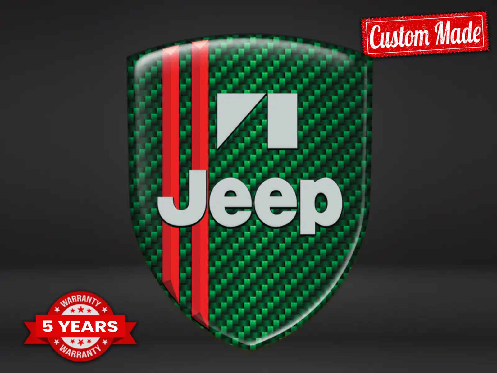 Jeep Badge Auto Pro Max Durevoli Chic Performance